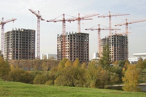 Фото: Сокращение объемов строительства в Москве — последствия финансового кризиса