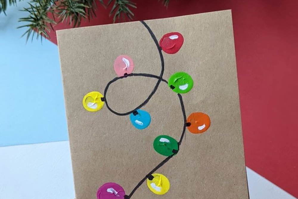 Новогодняя открытка своими руками: 22 простые и красивые идеи с описаниями