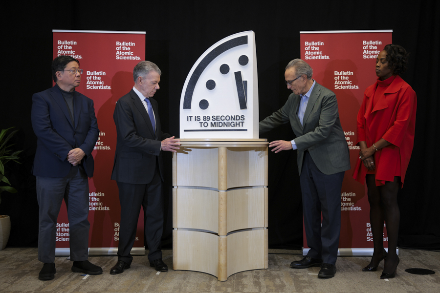 28 января часы Судного дня приблизились к &laquo;ядерной полуночи&raquo; на рекордное время&nbsp;&mdash; от отметки их отделяло всего 89 секунд.