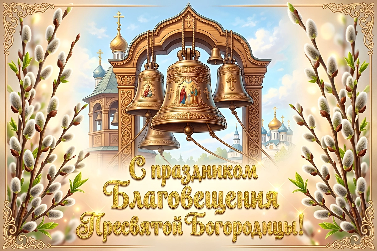 Открытки на Благовещение: 10 поздравлений с христианским праздником