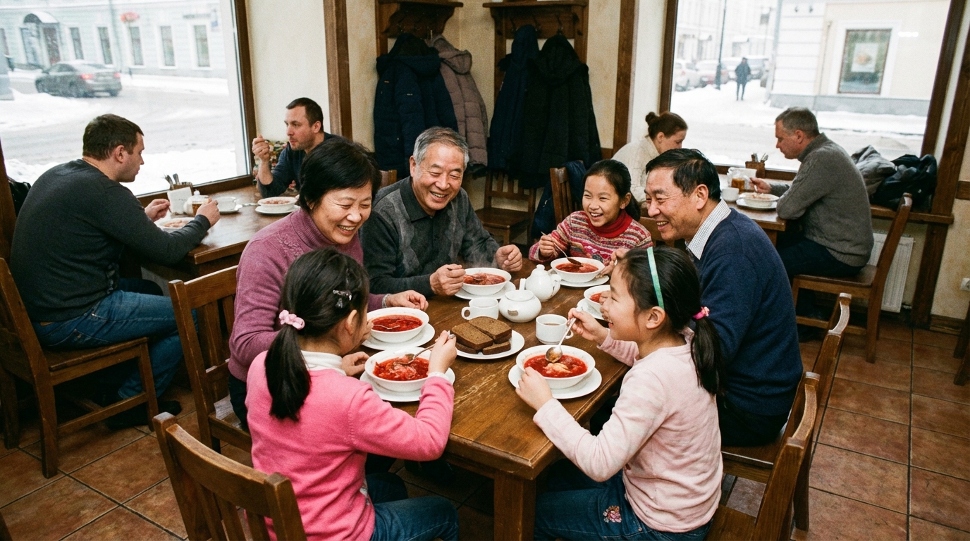 Китайцы назвали любимые блюда русской кухни. Они нравятся многим туристам