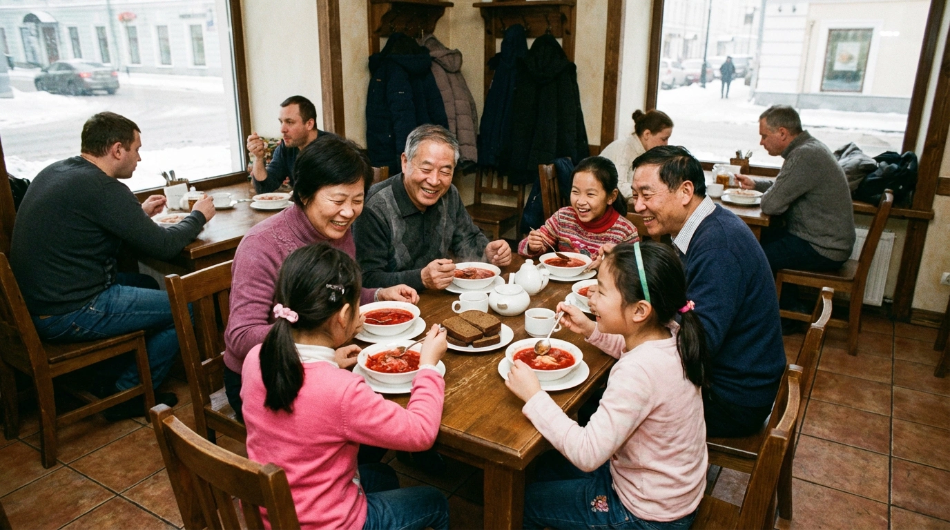 Китайцы назвали любимые блюда русской кухни. Они нравятся многим туристам