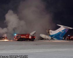 Прокуратура проверит аэропорт Сургута из-за пожара Ту-154