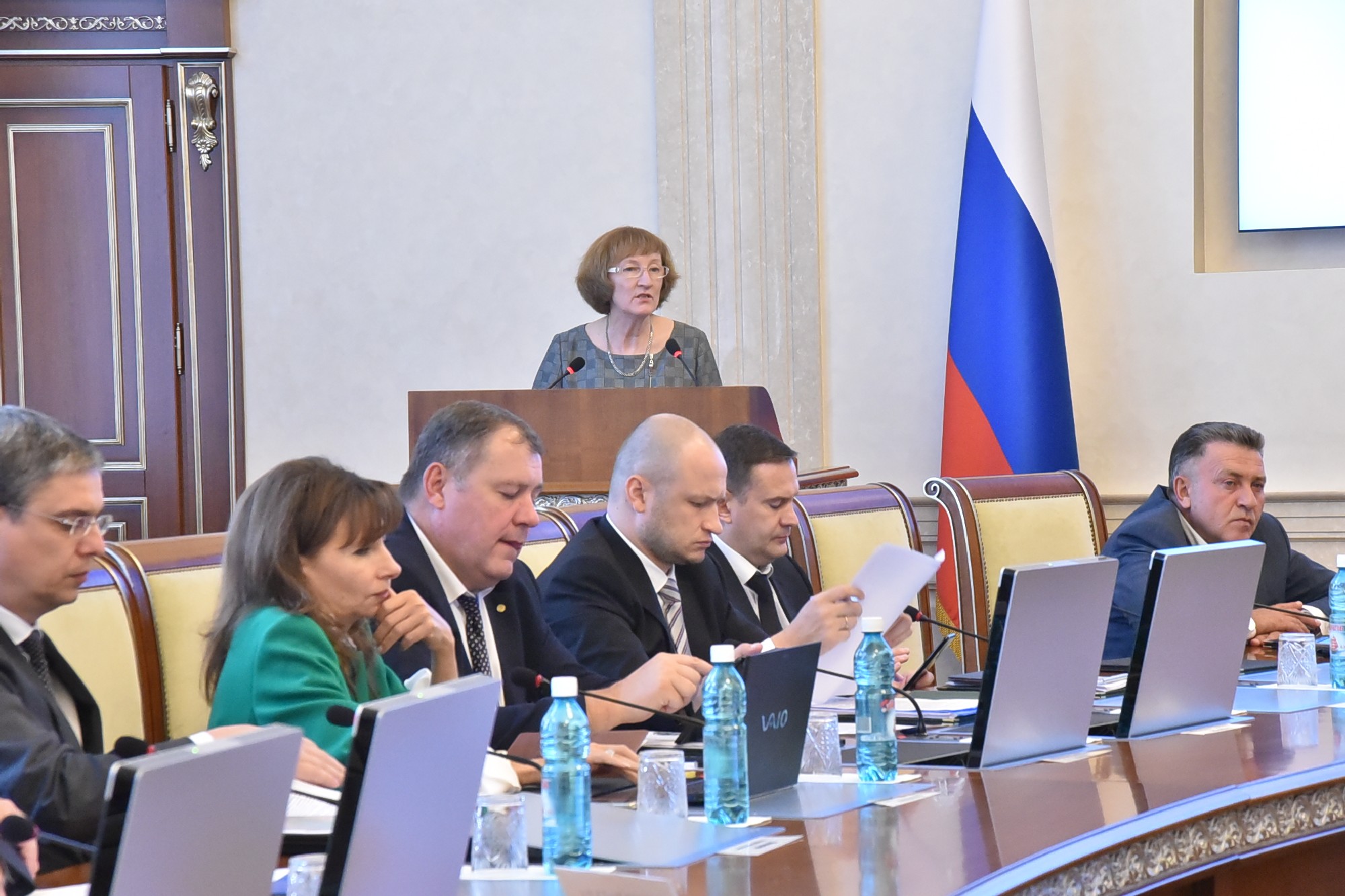 Выступление Ольги Молчановой на заседании правительства&nbsp;