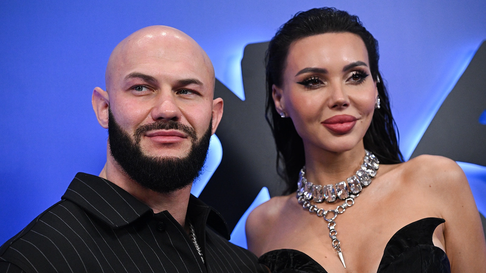 Джиган (Денис Устименко-Вейнштеин) и Оксана Самойлова 