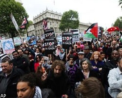 Антиизраильские акции протеста прошли по всему миру
