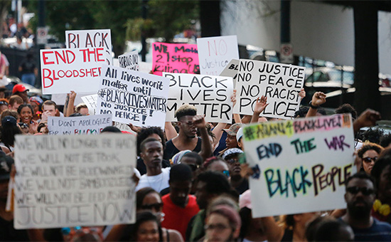 Акция протеста в Атланте


