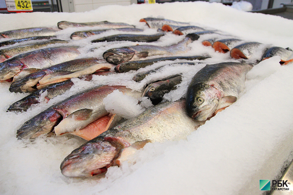 В магазинах Татарстана вдвое сократился объем продаж некачественной рыбы