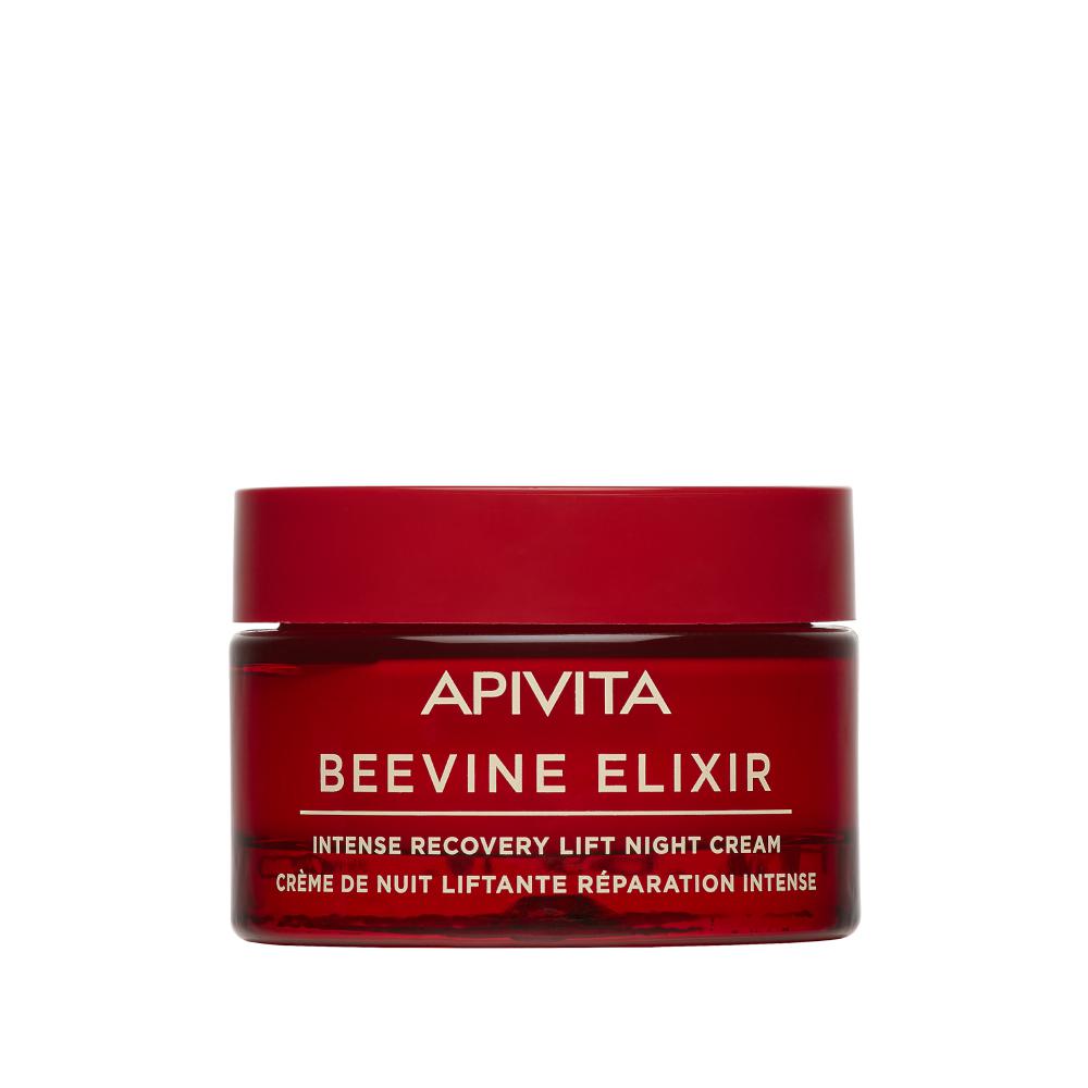 Ночной крем-лифтинг для лица Beevine elixir, Apivita, 3604 руб. (perfectoria.ru)