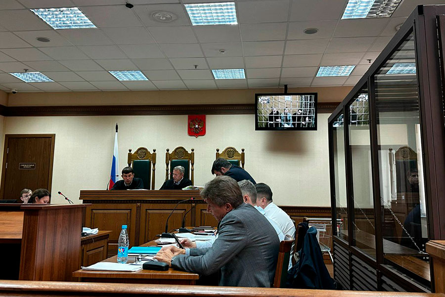 Адвокаты Кобзев, Липцер и Сергунин по видео-конференц-связи из владимирского СИЗО, 22 сентября 2025 года