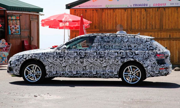 Новый Audi A4 Allroad впервые замечен на тестах 