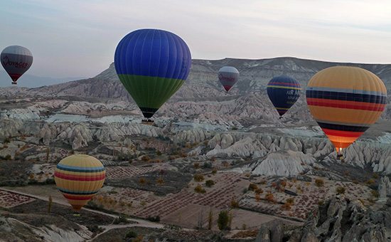 Воздушные шары над Каппадокией


