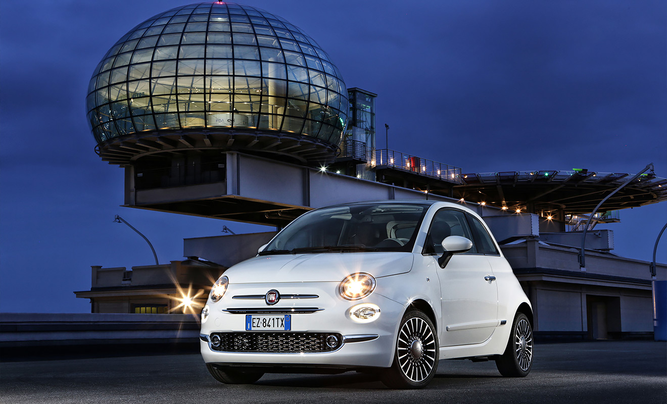 Fiat nuova 500 новый
