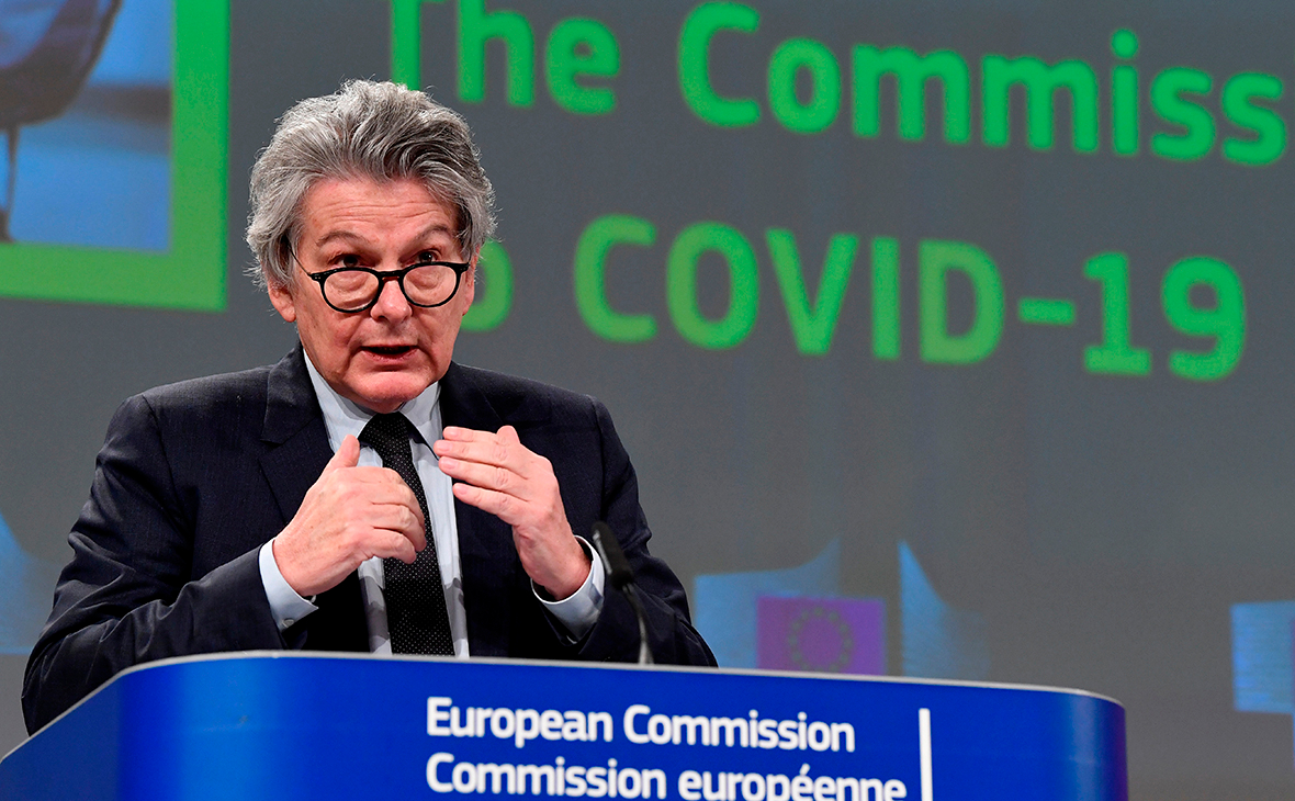 Еврокомиссар назвал «Спутник V» кандидатом на применение в ЕС