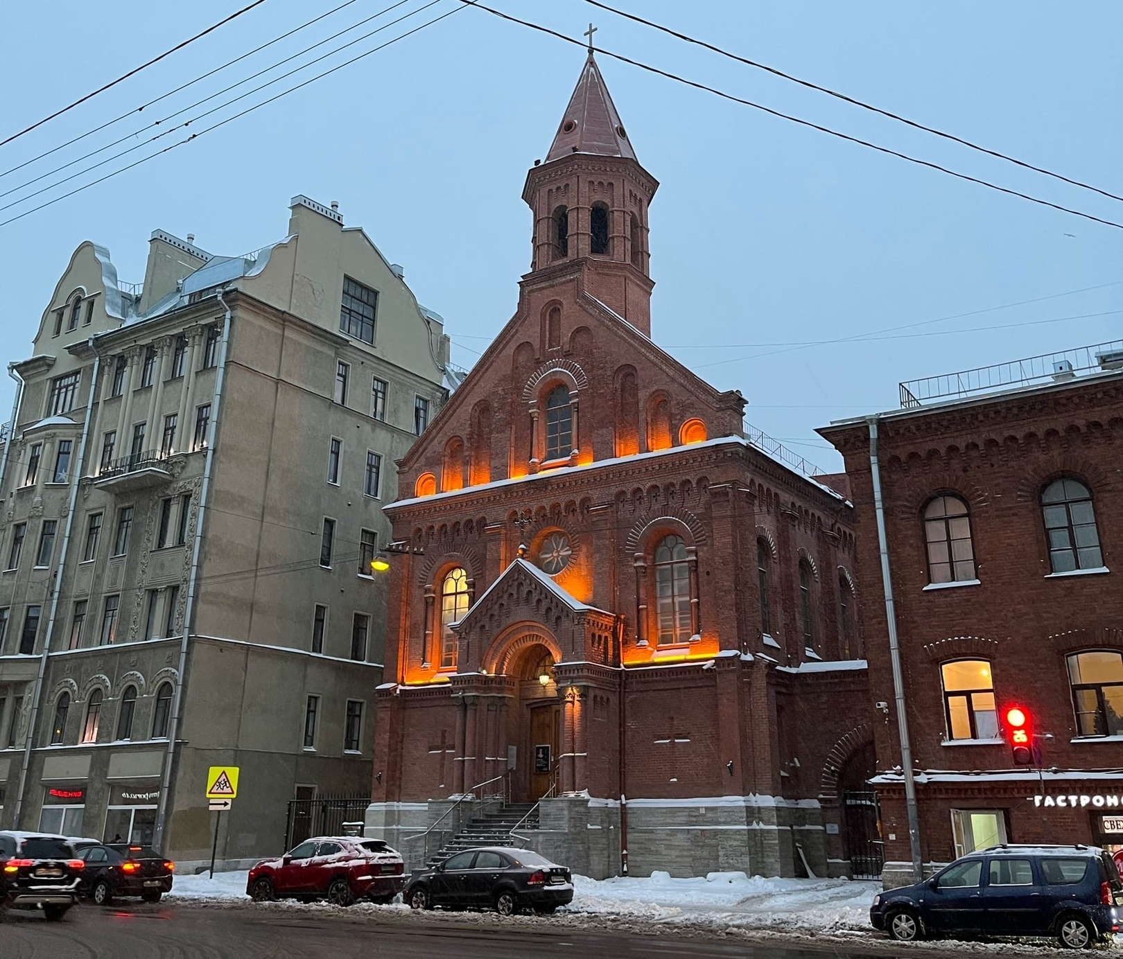 Здание&nbsp;Лютеранской церкви&nbsp;св. Иоанна в Петербурге