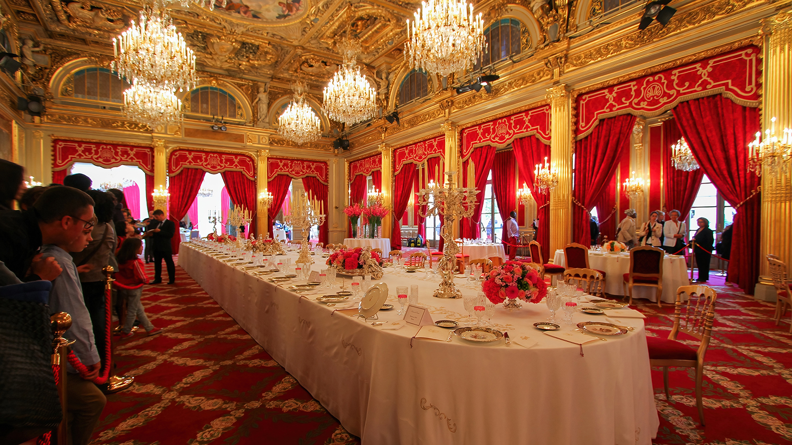 Интерьер Елисейского дворца