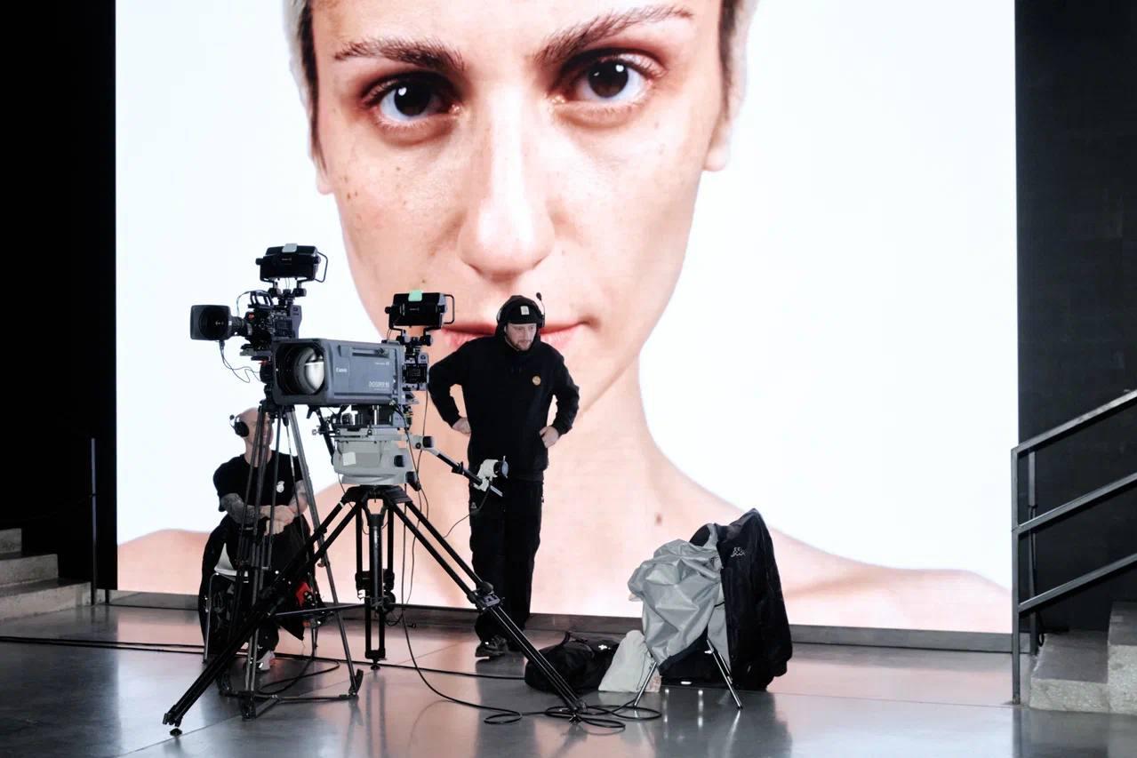 Показ коллекции Collectible Pieces, в Музее «Гараж», Ushatava