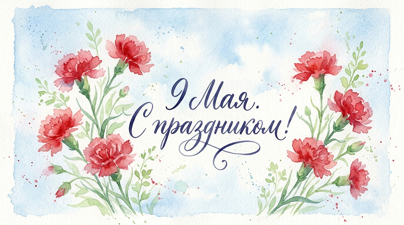 40 праздничных открыток к 9 Мая. Скачайте и отправьте