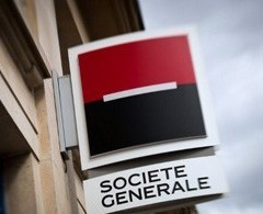 Полугодовая прибыль французской SocGen снизилась почти на треть