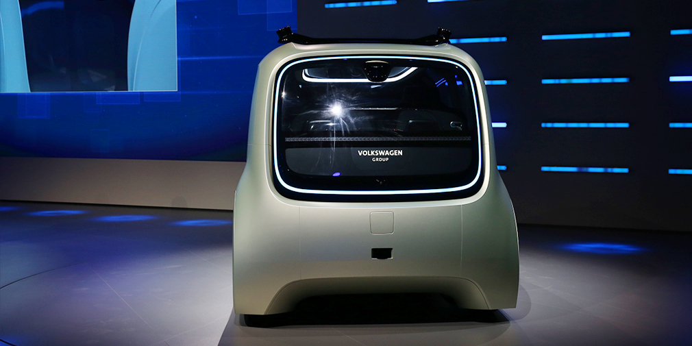 Volkswagen представил полностью автономный электрокар