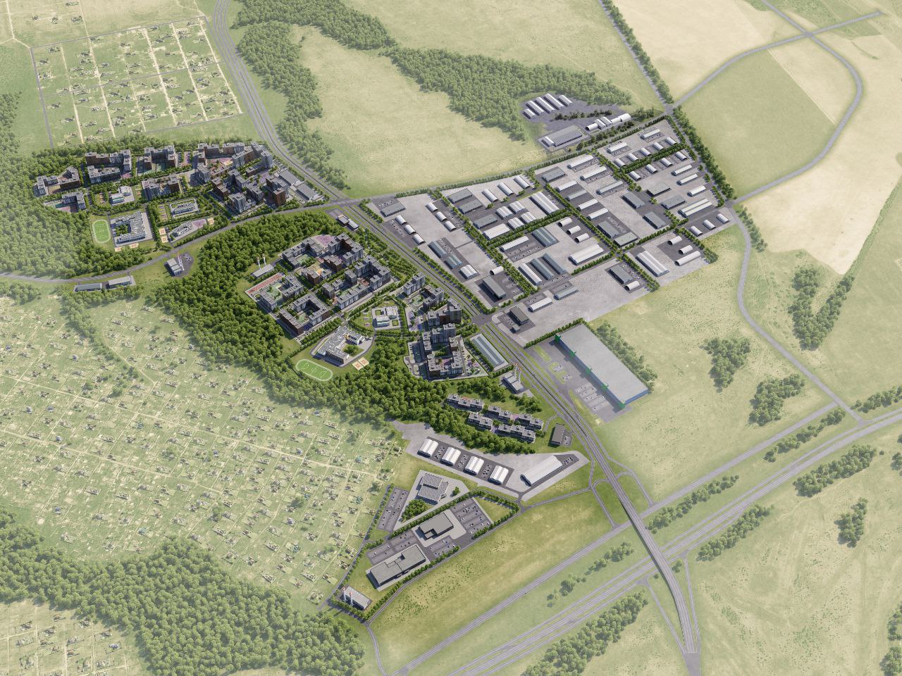 Проект планировки территории&nbsp;&laquo;Вертелевка&raquo; на&nbsp;&laquo;Восточной дуге&raquo;.