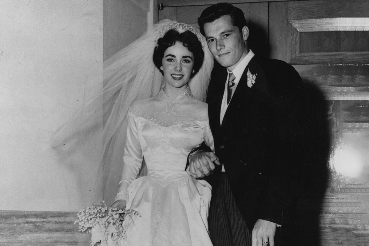 Свадьба Элизабет Тейлор и Конрада «Никки» Хилтона-младшего