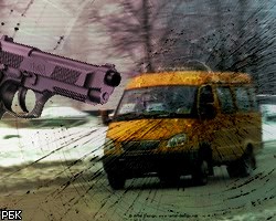 В Москве водителя маршрутки расстреляли из травматики