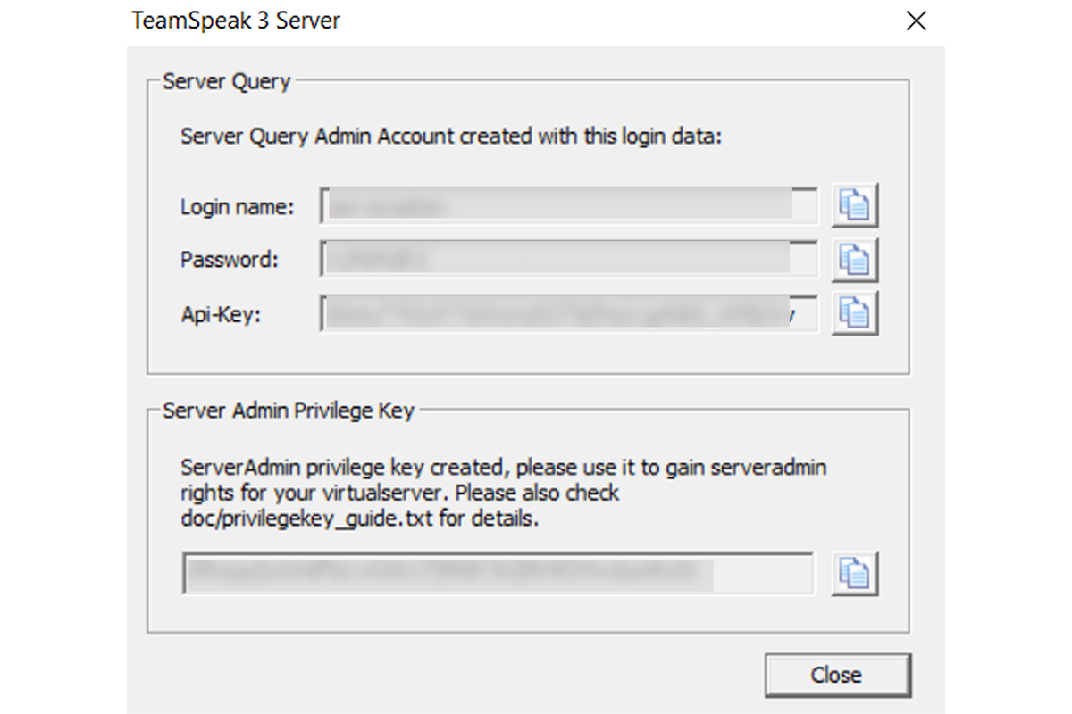 Окно с данными