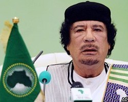 Канада заморозила счета ливийского лидера М.Каддафи
