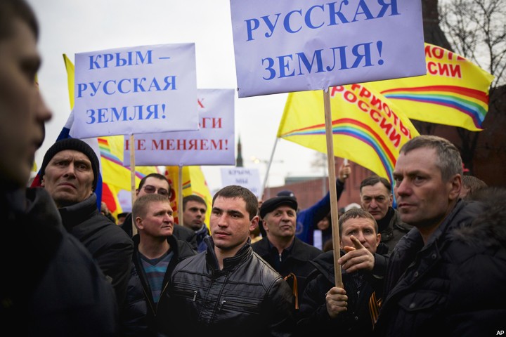 "Крымская весна" в России: шаги к воссоединению