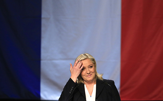 Кандидат в президенты Франции Марин Ле Пен


