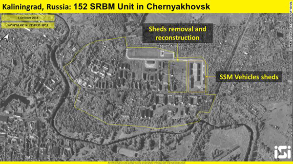 CNN показала снимки со спутника строительства бункеров под Калининградом