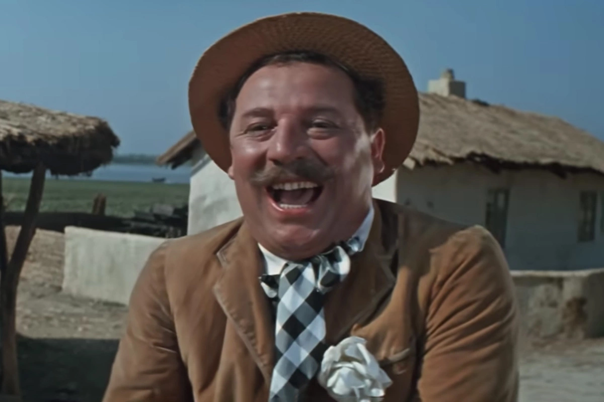 Борис Сичкин в роли Бубы Касторского в фильме «Приключения неуловимых мстителей», режиссер Эдмонд Кеосаян, 1967 год