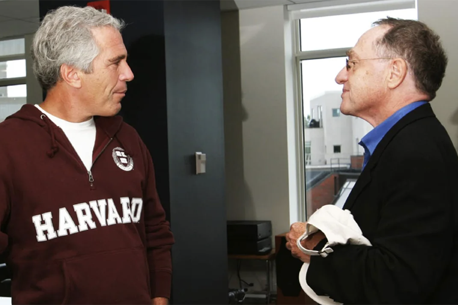 Эпштейн и Алан Дершовиц
