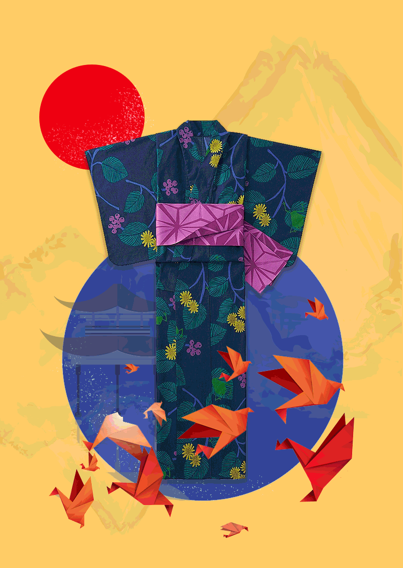 В Uniqlo появилась капсульная коллекция летних кимоно