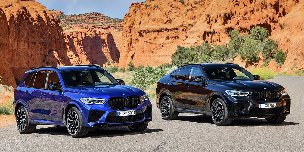 Новые BMW X5 M и X6 M получили 625-сильный мотор