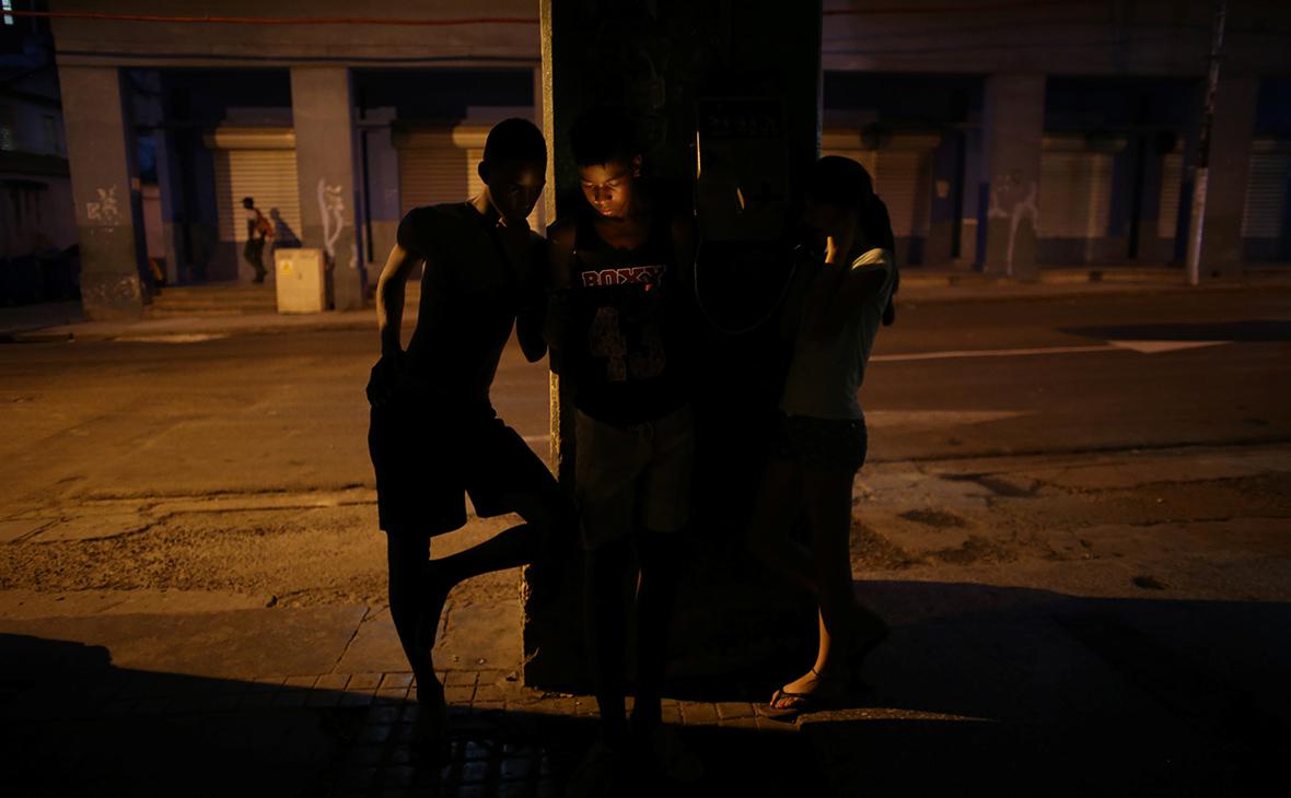 В большей части столицы Кубы отключилось электричество