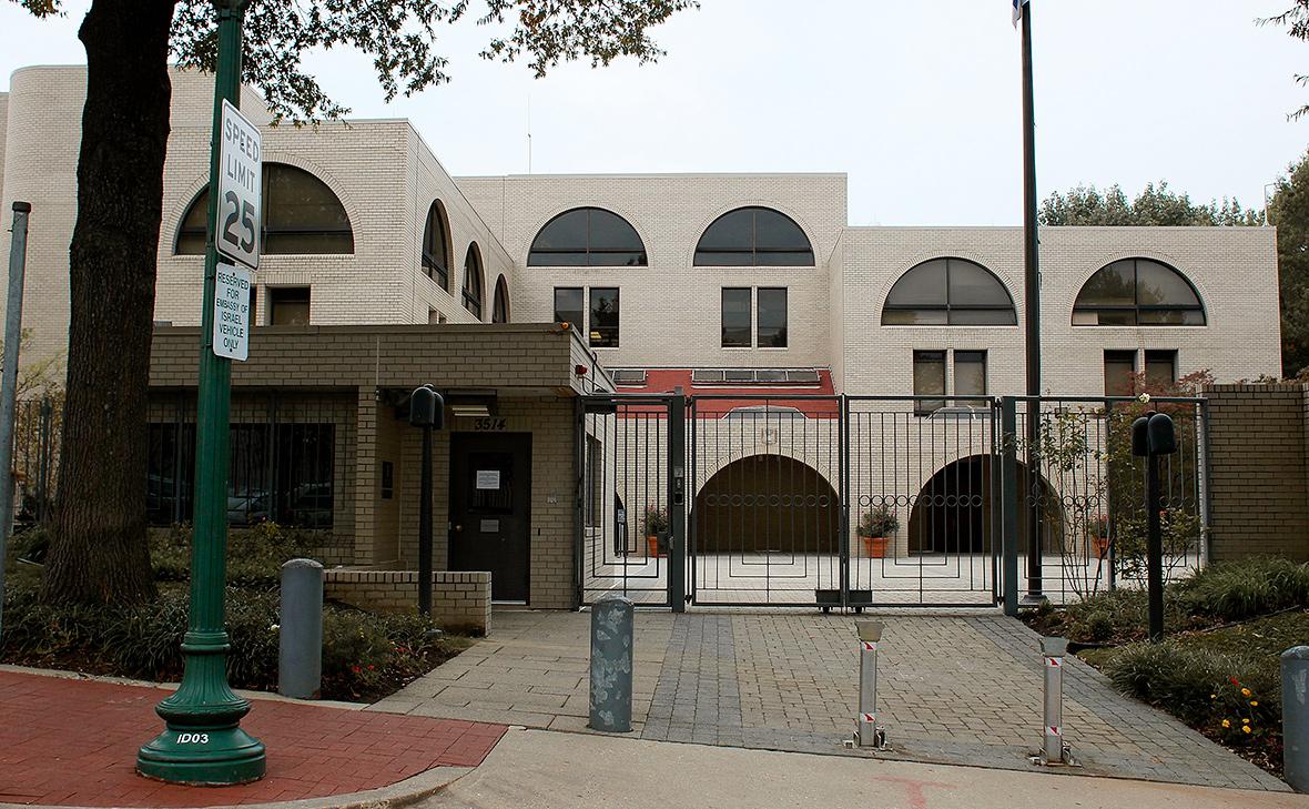 Здание посольства Израиля в Вашингтоне