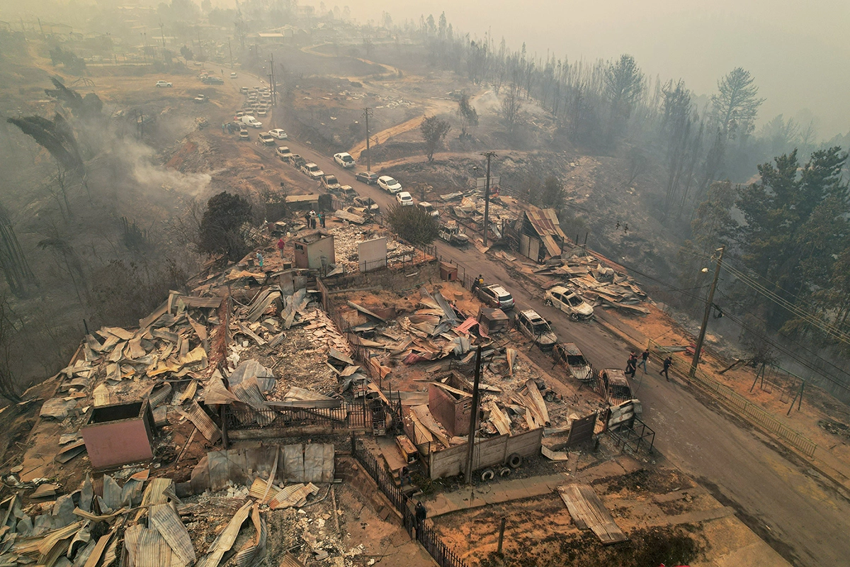Чили и Австралию охватили пожары. Угрожает ли огонь виноградникам
