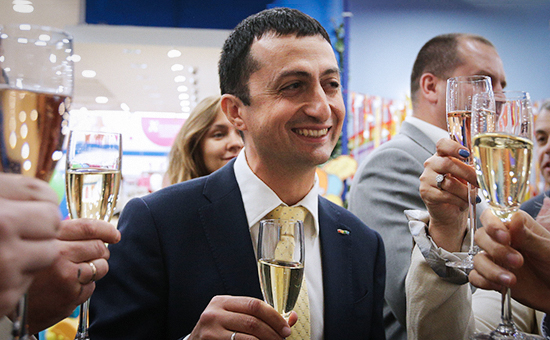 Генеральный директор «Детского мира» Владимир Чирахов на церемонии открытия флагманского магазина «Детский мир»