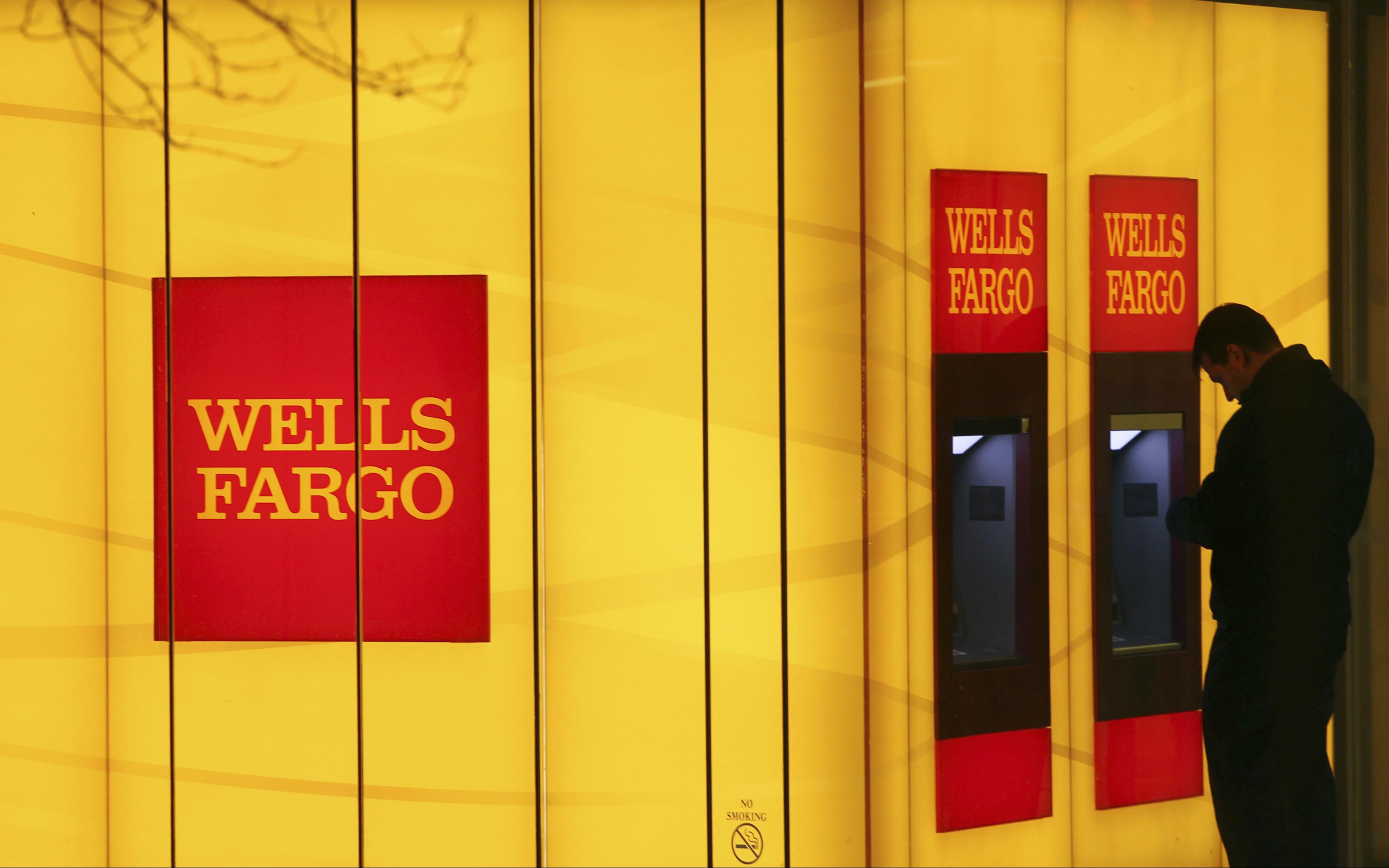 Отделение банка Wells Fargo в Вашингтоне, США