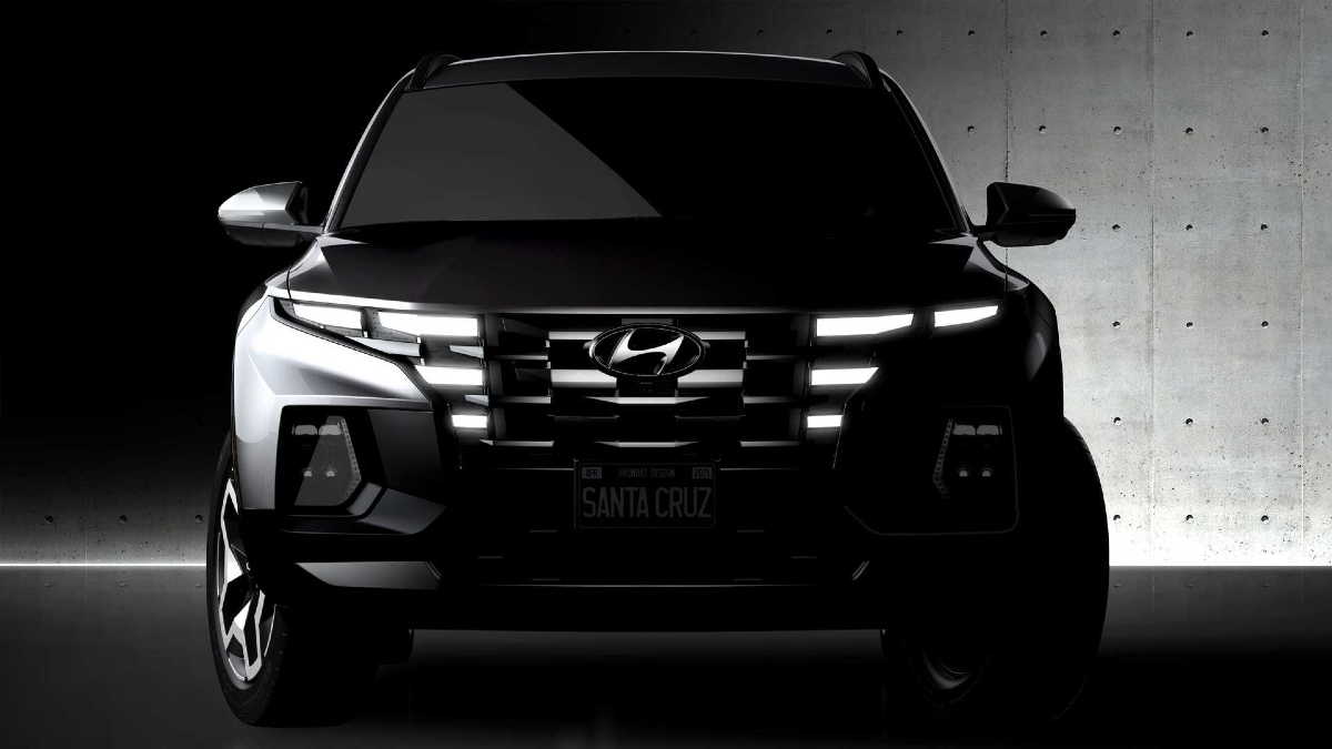 Hyundai опубликовал первые изображения нового пикапа