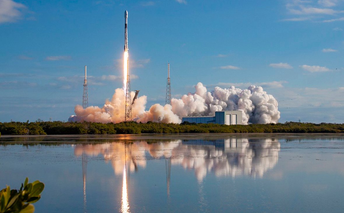 Запуск ракеты Falcon 9