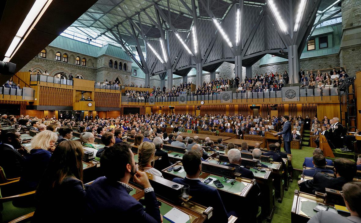 Заседание парламента Канады в Оттаве,&nbsp;22 сентября 2023 года