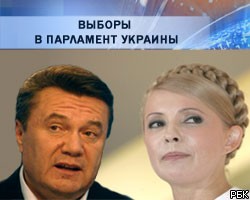 Партия регионов Украины победила Блок Тимошенко
