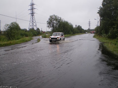 Наводнение в Карелии