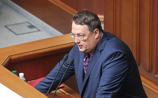 Советник главы МВД Украины Антон Геращенко


