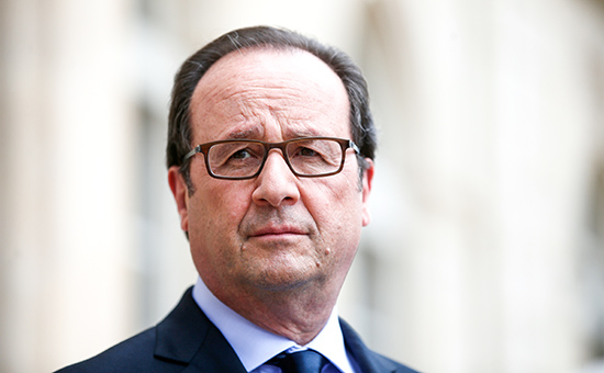 Президент Франции Франсуа Олланд


