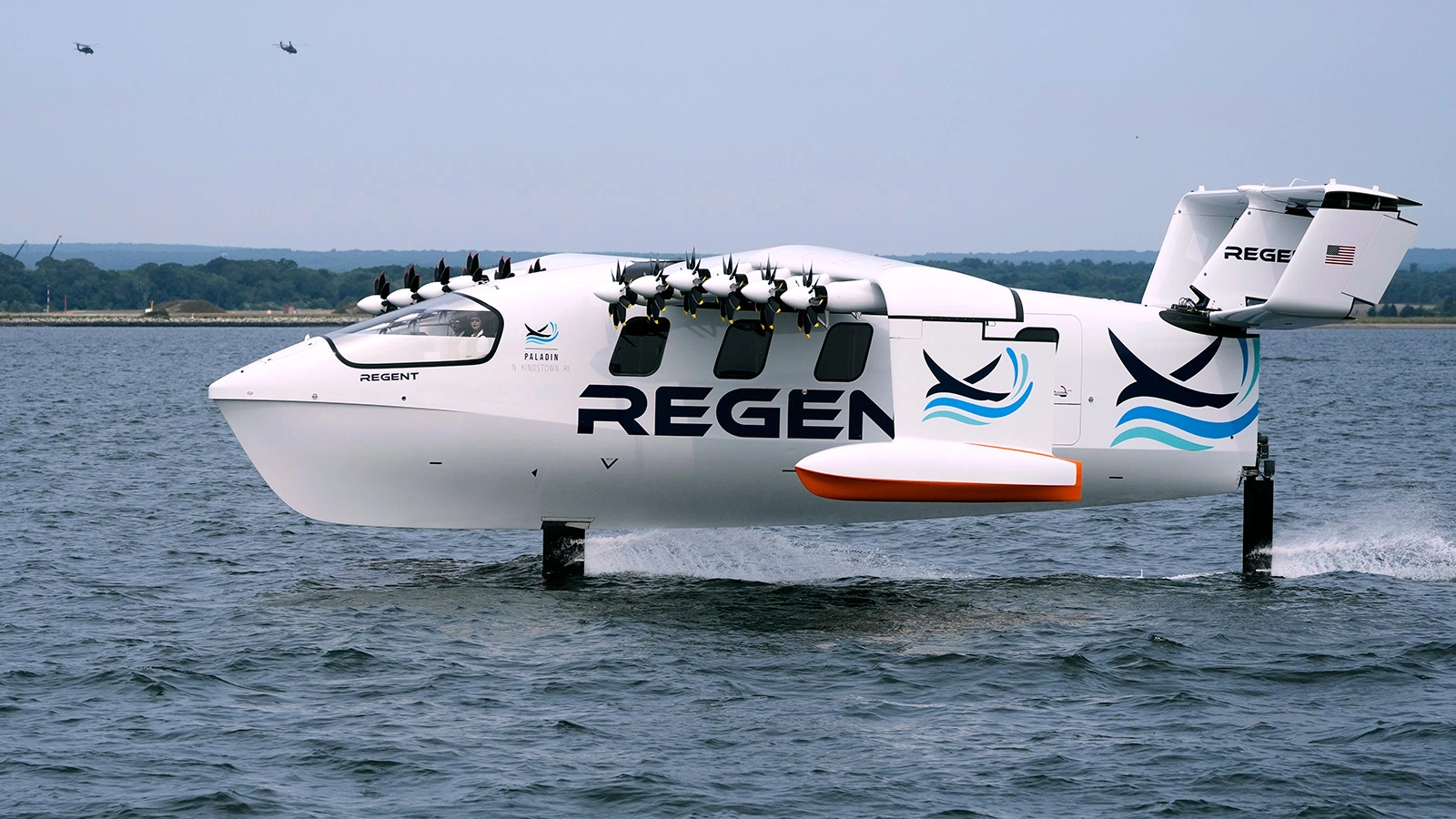 Электрический самолет Viceroy Seaglider компании Regent Craft