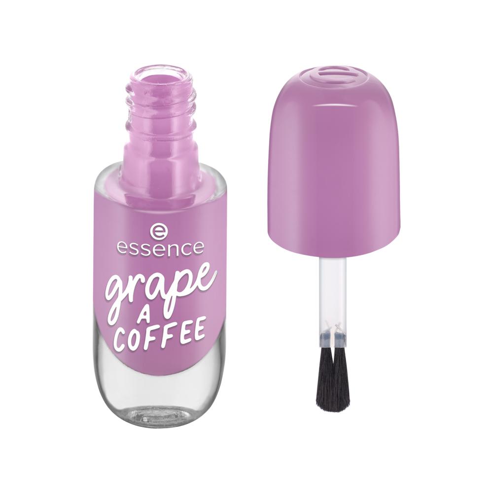 Лак для ногтей gel nail colour, оттенок grape & coffee, Essence, 209 руб. (Подружка)